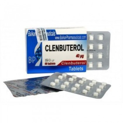 Clenbuterol BP 40mcg (100 tab)