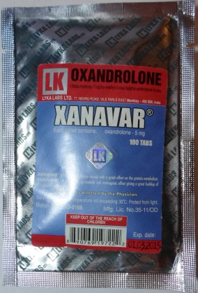 Xanavar 5mg (100 tab)